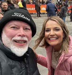 At Today we met Savannah Guthrie