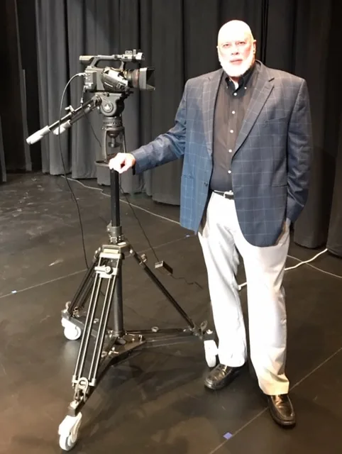 Richard Hight with the Camera