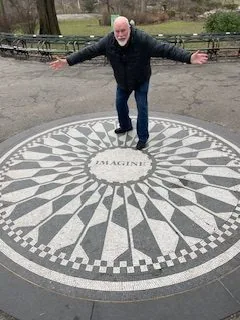 In NYC at the John Lennon assassination spot